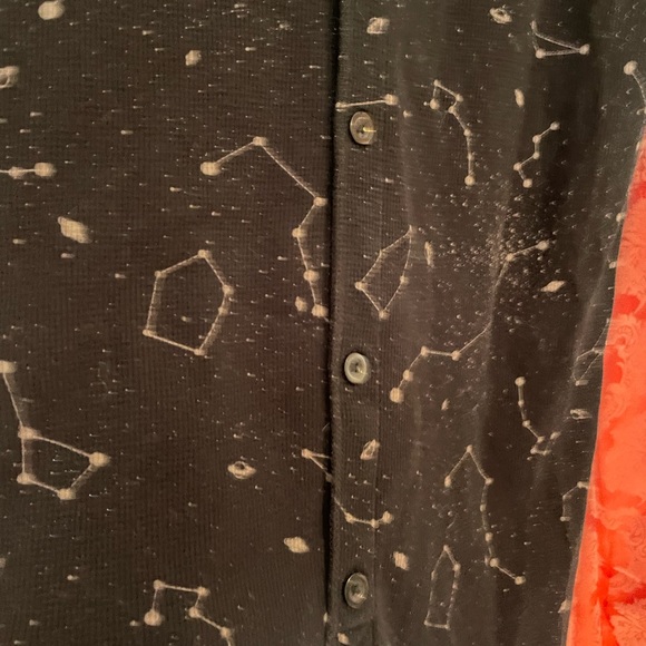 Roots Other - 🌺 22” PTP SzL waffle onesie lounge pj thermal underwear sky constell…